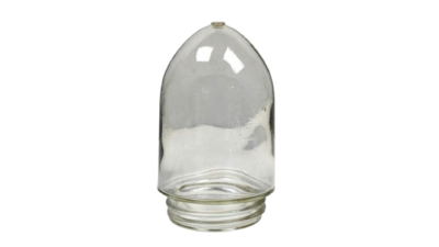 Antik stald lampe glas. 85 mm gevind. Længde 155mm. Læs mere.