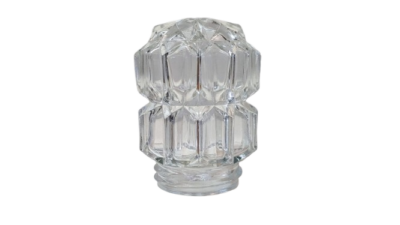 Originalt lampeglas til Odreco badeværelse lampe med 65 mm gevind. Klart glas