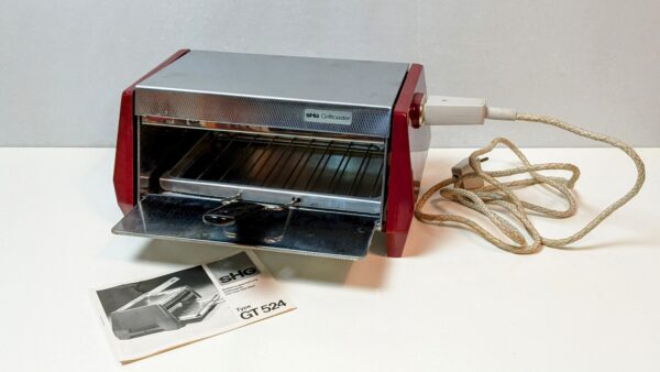 Grilltoaster fra 1970 i Excellent condition. I original emballage m.m