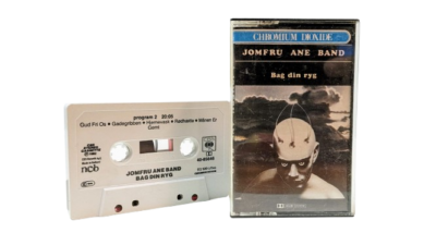 Original Jomfru Ane Band - Bag din ryg Kassettebånd. 1982