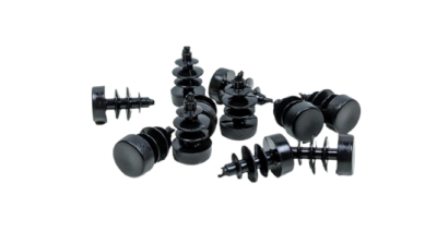 Dækknap / prop sort plast. Sæt med 10 stk. M7. Læs mere.