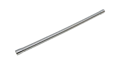 Flexarm svanehals lampe montering 40 cm. M10. Rustfri stål.