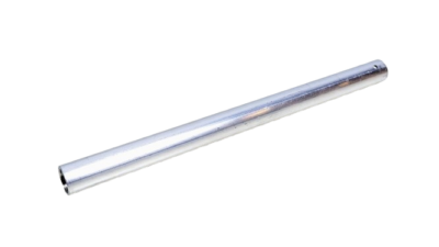 Aluminium mellemrør 55 mm. M14 gevind i ene ende. Ø16 Upoleret