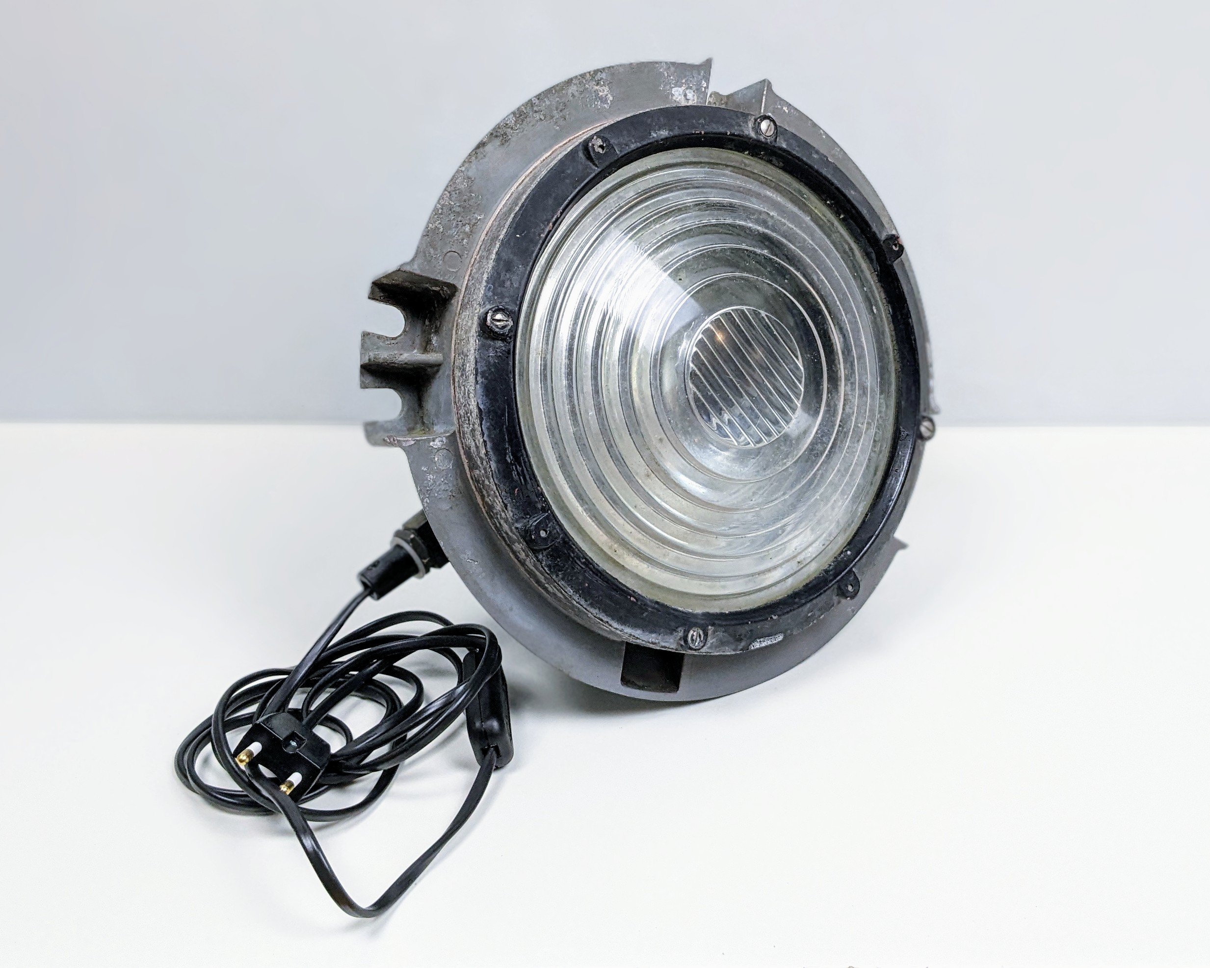 Custom made tog banesignal lampe. Ø27. Nyt el. DSI A/S. - Billede 3