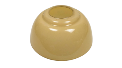 Top lampeglas Ø18,1cm. Centerhul 5,9  cm. Glashøjde 85 mm