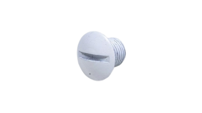 Special messing (Hvid) pyntebolt M10.  Bue. Læs mere.