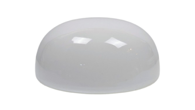 Plafond lampeglas Ø20cm. Opal. Badeværelse(klemme fjeder ophæng)