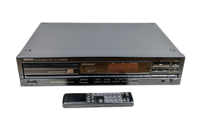 Denon DCD-620 med fjernbetjening. I flot stand.