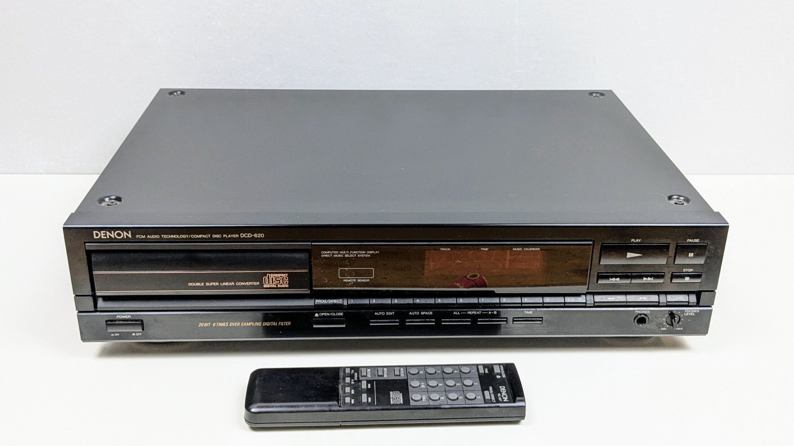 Denon DCD-620 med fjernbetjening. I flot stand. - Billede 4