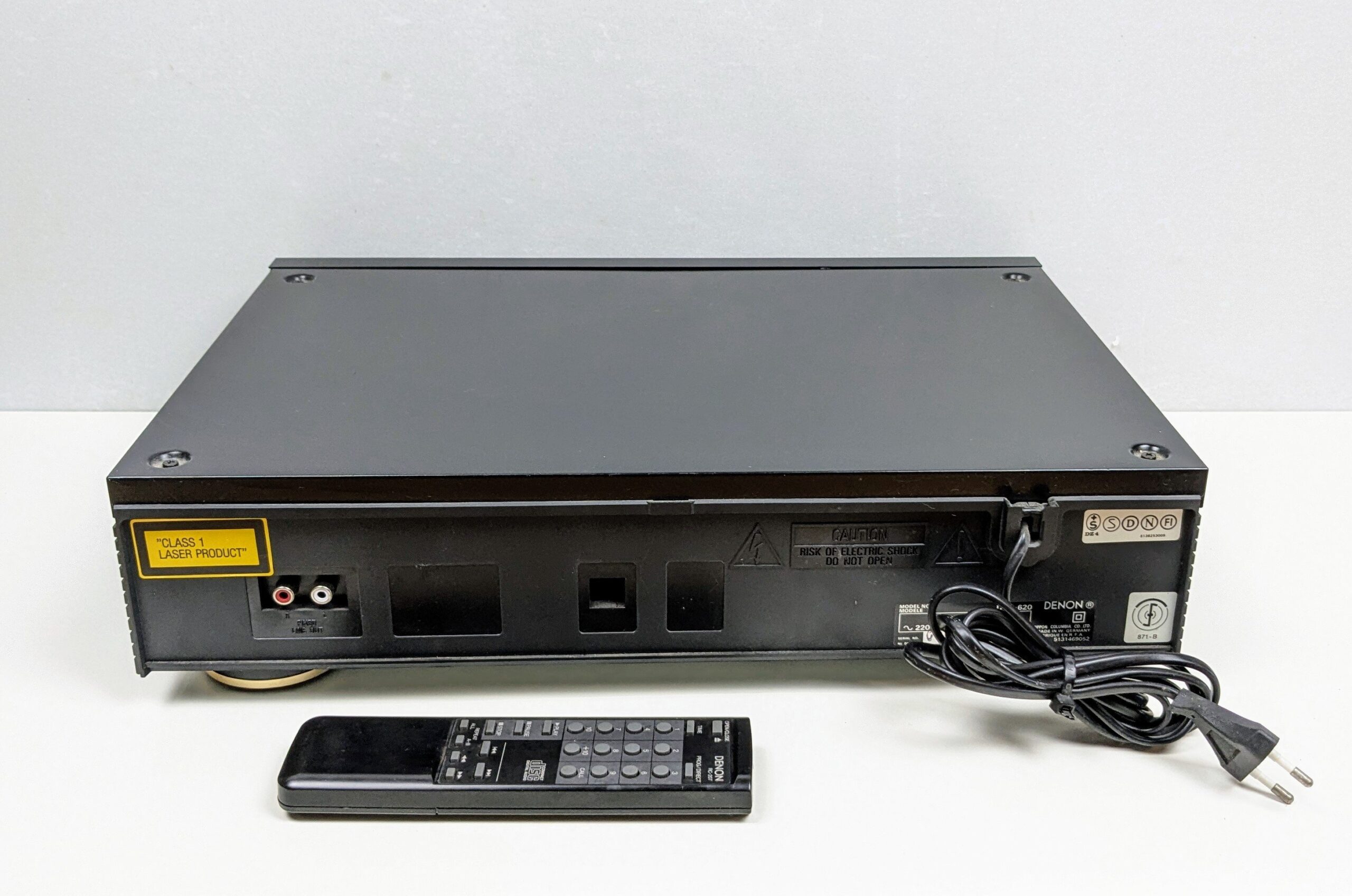Denon DCD-620 med fjernbetjening. I flot stand. - Billede 2