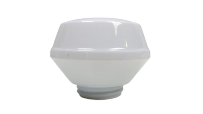 IFØ lampeglas badeværelse. Hvid opal. Ø170 mm. 85 mm gevind.
