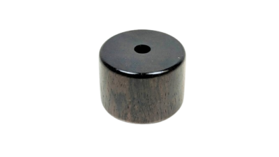 Palisander pendeltop 1960. Ny. Håndlavet. Til lampeglas med centerhul.