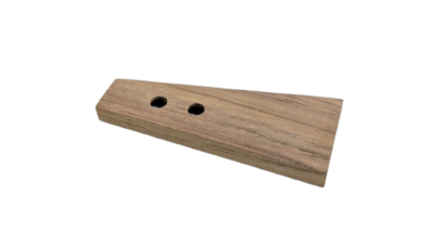 Væglampet bagplade væglampe. Teak. 130 mm. Konisk. Ny original fra 1960.