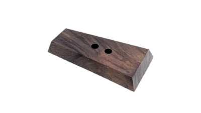 Væglampet bagplade væglampe. Palisander. 140 mm. Konisk. Centrerede huller. Ny fra 1960.