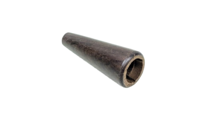 Håndlavet palisanter fatning skjuler lampet / Lysekrone Ubrugt. Til E14. Dansk snedker fremstillet. 1960.