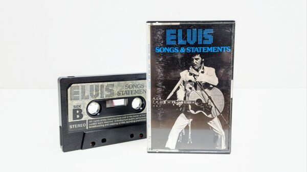 Original kassettebånd. ELVIS – Songs & Statements