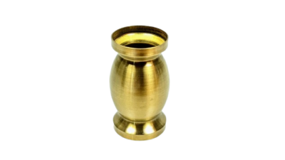 Mellemstykke messing. Finish. Bordlamper, loftlamper, lysekroner m.m Ubrugt. Upoleret.