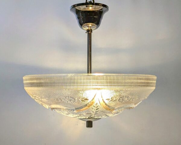 Romantisk fuld restaureret loft plafond lampe 1960. Ø30. Bla. nyt el.