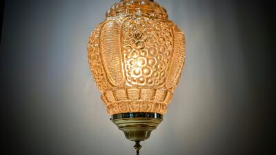 Gigantisk måneskinslampe ampel. Ny restaureret af møllers smukkelamper. Danmarks største udvalg af vintage lamper