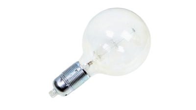 Bailey lights - Edison mat krom E27 fatning og plast aflastning. Dekorations lys. Uden lyskilde.
