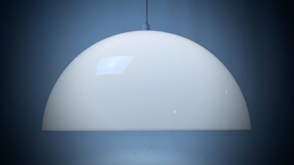 Verner Panton / Panthella skærm. 1970. Ø40. Redesign til loftlampe. Nyt el.