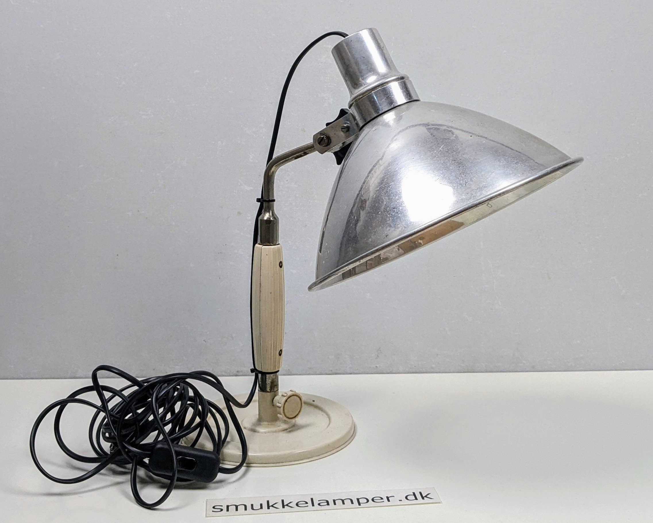 Custom made bordlampe 1950. Møller. Unika. Nyt el m.m