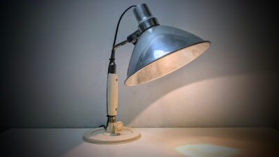 Custom made bordlampe 1950. Møller. Unika. Nyt el m.m