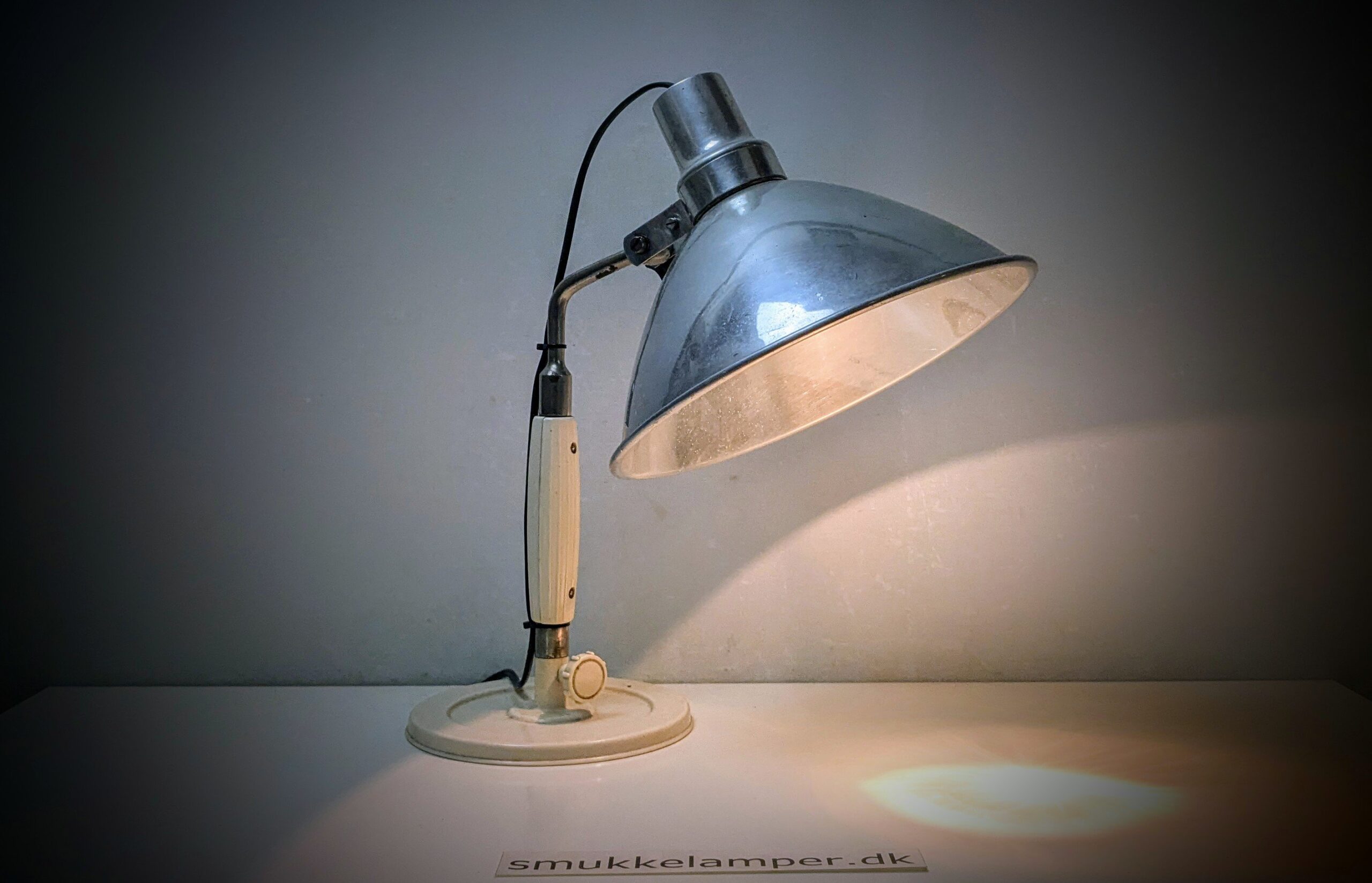 Custom made bordlampe 1950. Møller. Unika. Nyt el m.m