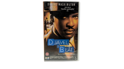 Klassisk VHS – Djævlen i blåt – 1995 – Original VHS kassettebånd.