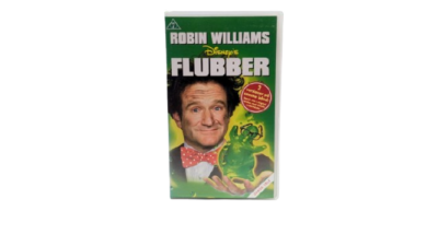 Klassisk VHS – Flubber – 1997 – Original VHS kassettebånd.