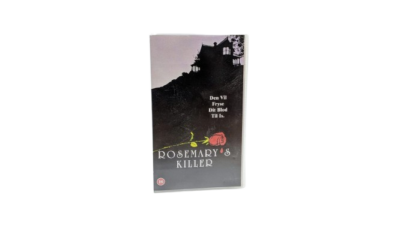 Klassisk VHS – Rosemarys killer – 1981 – Original VHS kassettebånd.