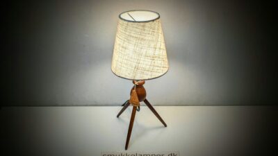 Skøn fuld restaureret Severin Hansen bordlampe fra 1960.