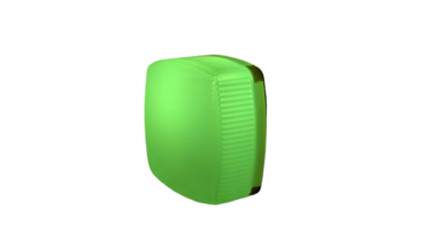 Original ny Osram Lunette vågelampe fra 1970. Grøn.