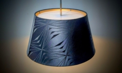 Original Georg Jensen Damask loftlampe. Danish design. Ø40. Design af Vibeke Klint.