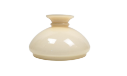 Holmegaard Cupido lys sand lampeglas. Glas højde 16,5 cm. Ø26. Bærekant Ø23,1. Reservedel