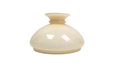 Holmegaard Cupido lys sand lampeglas. Glas højde 16,5 cm. Ø26. Bærekant Ø23,1. Reservedel