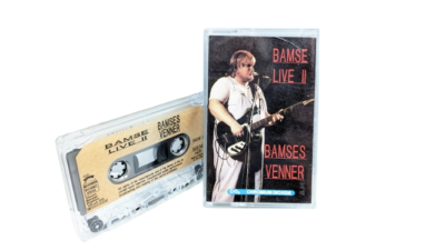 Bamses  - LIVE 2 - original kassettebånd 1990.