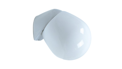 Bauhaus – Wilhelm Wagenfeld – Lindner Leuchten 1950. Porcelæn og opalglas – lys grå / hvid.