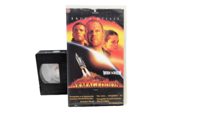 Klassisk  VHS - Armageddon -  1998 -   Original VHS kassettebånd.