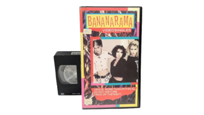 Klassisk  VHS - Bananarama - Videosingles - 1986- Original VHS kassettebånd.