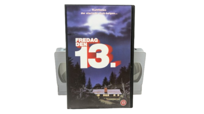 Klassisk  VHS - Fredag den 13 -  1980 -   Original VHS kassettebånd.