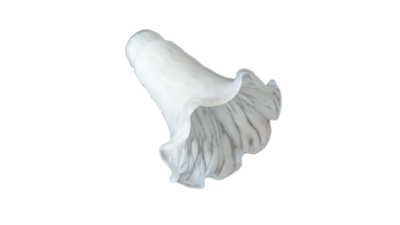 Lilje lampeglas - reservedel lysekroner, væg og bordlamper.
