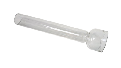 Brænderglas  - 280 mm høj / Lang. (Ø62 mm bund).
