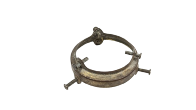 Glasholder til lampeglas med gribekant mellem 46-57 mm. Messing