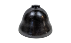 Original Antik loftroset i mørk brun bakelit. Ø97 mm. Baldakin. 1930