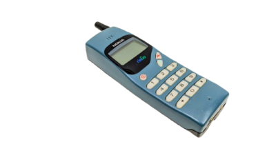 Nokia NMT mobiltelefon fra ca 1990. RinGo. Samleobjekt.