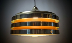 Skøn Carl Thore Trava loftlampe fra 1960. Få brugsspor. Nyt el. Ø32