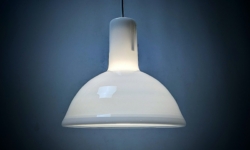 Royal Copenhagen/ Holmegaard loftlampe Skyline. Sidse Werner. Ø23. Nyt el.