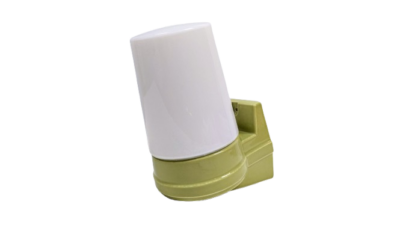 IFØ 6070 lampe RD929789 mintgrøn. Porcelæn. Bred fod