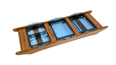 Cabaret serveringsfad i teak. Jens Harald Quistgaard 1960. Excellent condition.